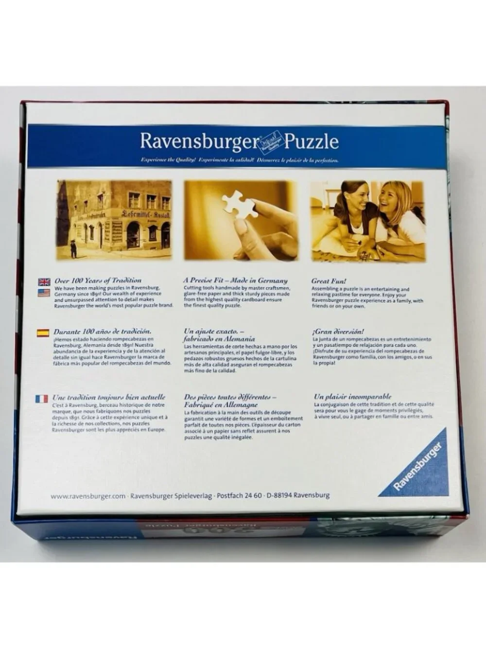 RAVENSBURGER 300pc American Heritage Statue of Liberty JIGSAW PUZZLE 140381 NIB